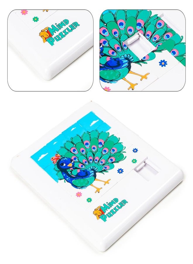 تويز بوكس لعبة ألغاز ذهنية للأطفال من تويز بوكس، بتصميم طاووس جذاب، لعبة ألغاز بإطار مميز - لعبة تحفز التفكير الإبداعي وحل المشكلات - Image 4